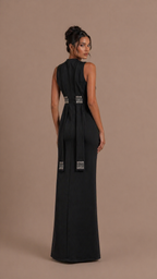 Noir Élite Gown