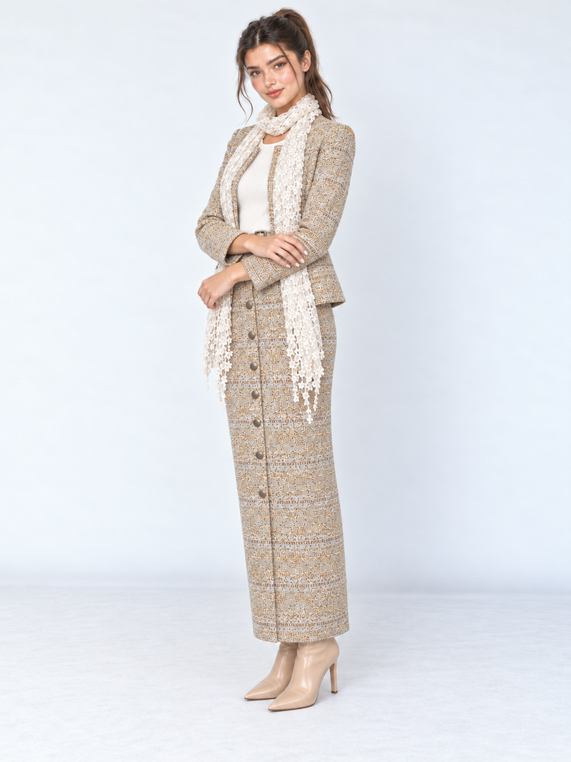 The Heiress Tweed Set